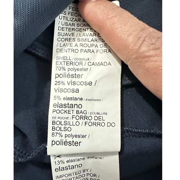 PUMA X Goop Track Jacket Women's Small Blue Black Full Zip Long Sleeve Pockets - Picture 7 of 11